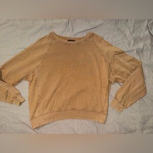 Women’s medium J. Crew Camel sweatshirt